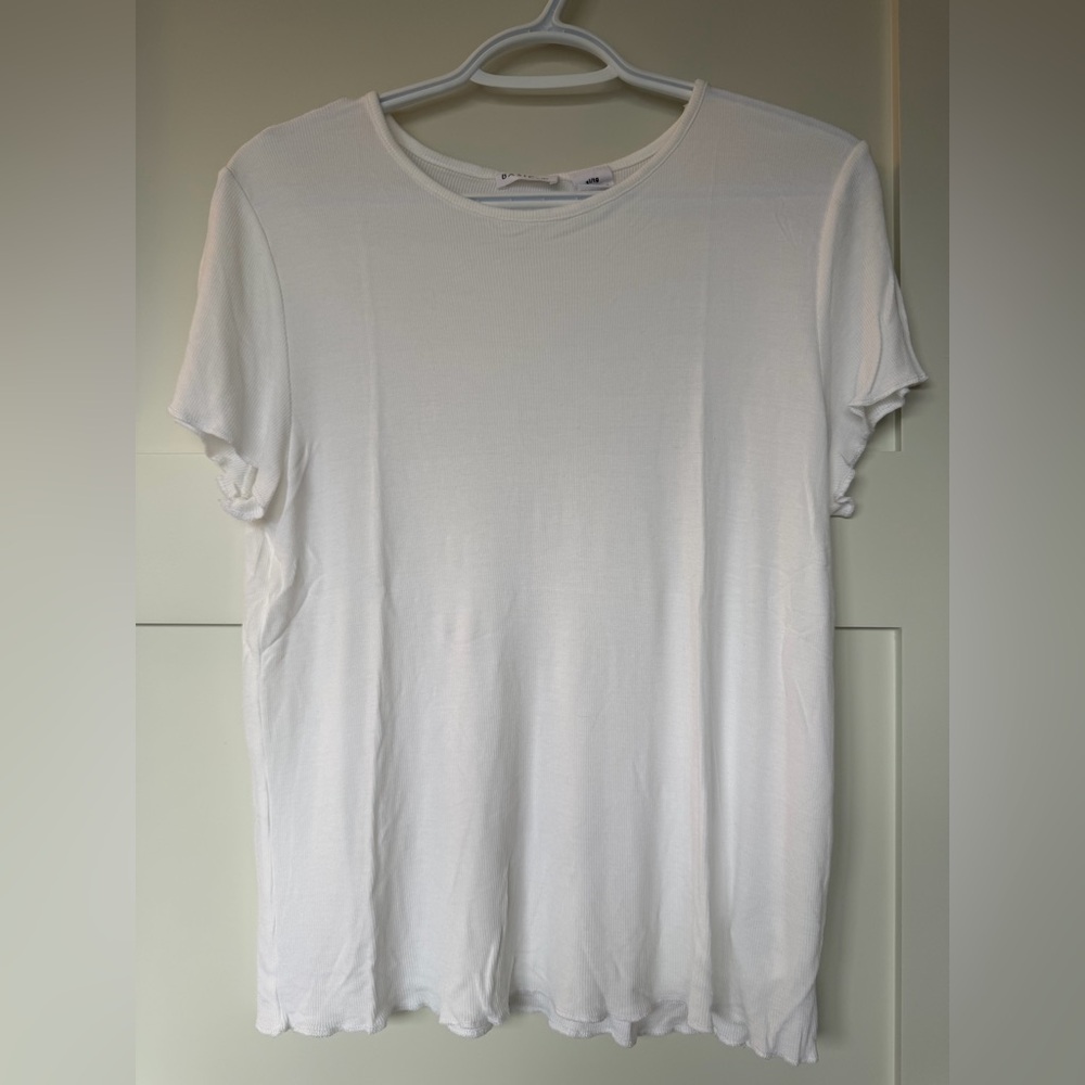 Ruffle Sleeve T-Shirt